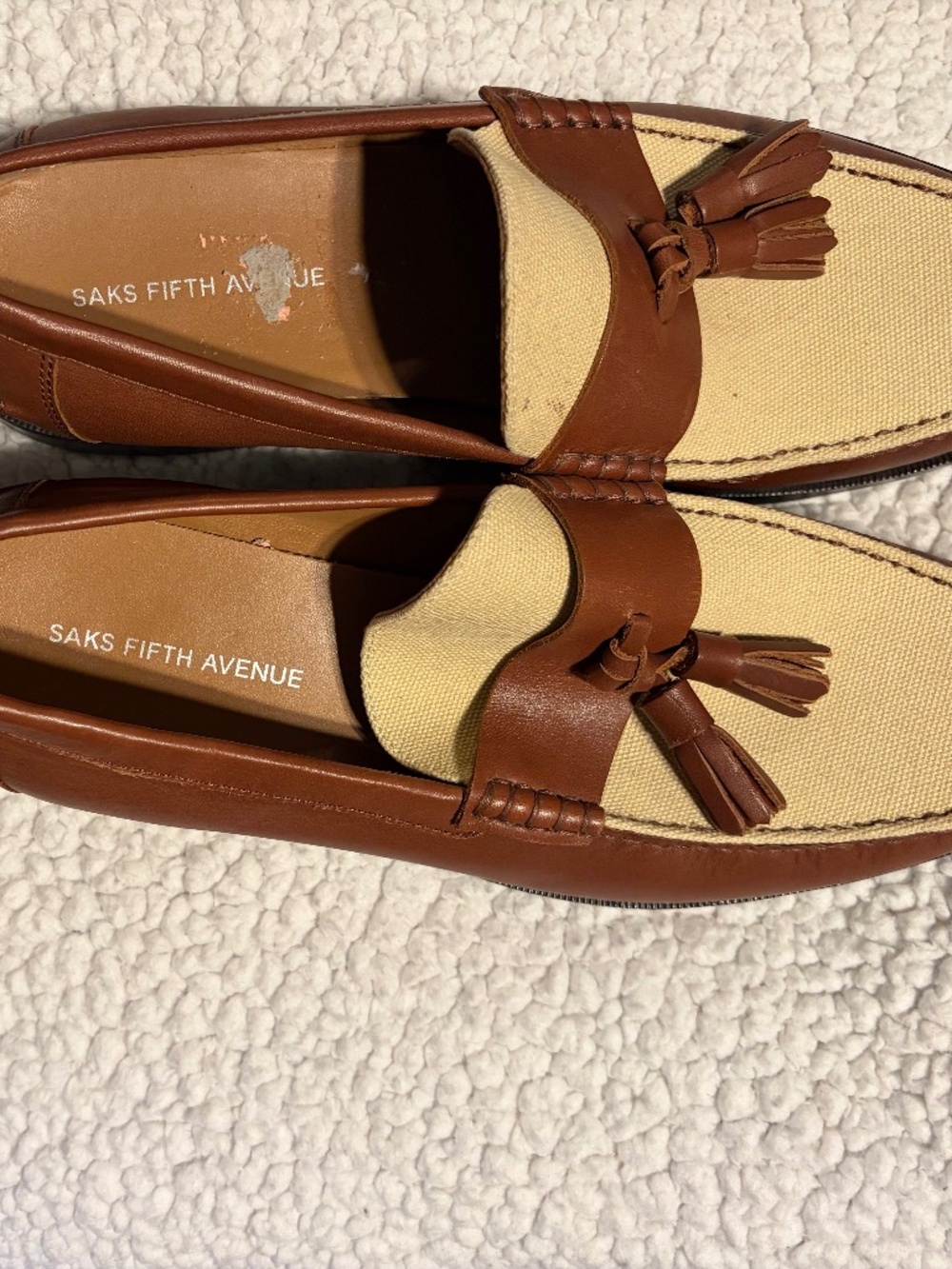 Saks Fifth Avenue Mens Loafer- Size 9